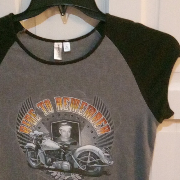 Bikers Who Care Memorial T-shirt  Clarkville, TN Ride to Remember - Picture 3 of 9